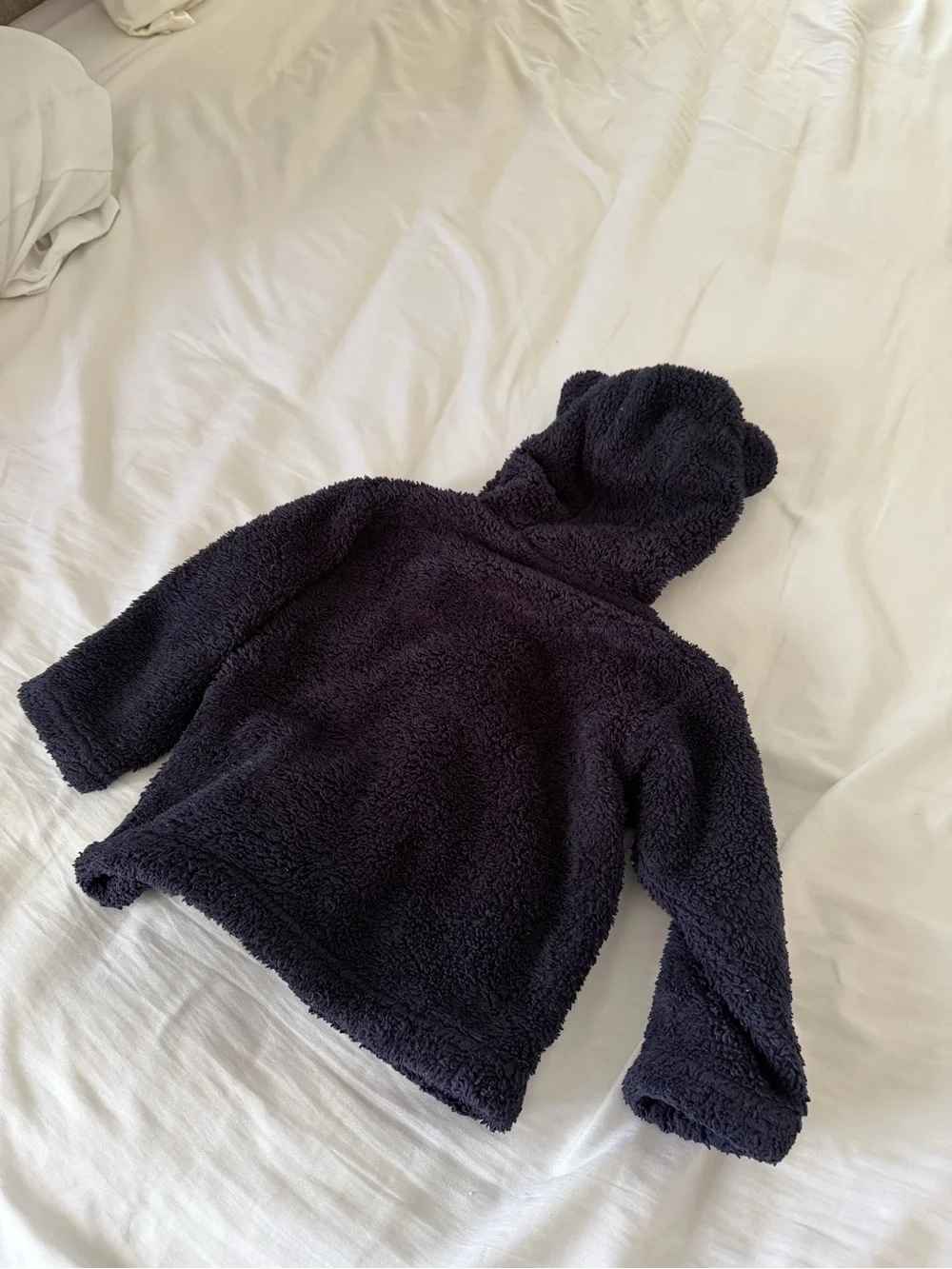 Patagonia Baby Navy Blue Fleece Full Zip Jacket size 12-18months